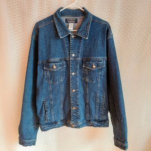 Dark blue denim jacket